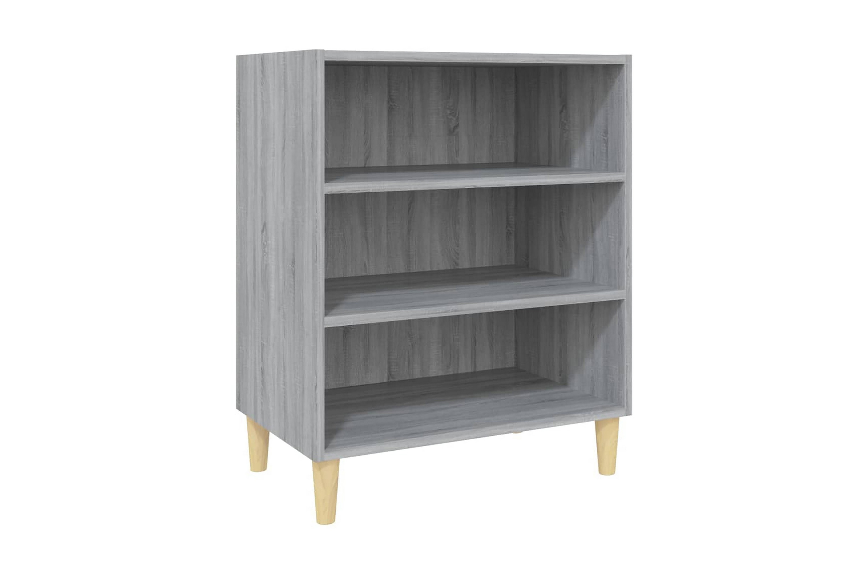 Skänk grå sonoma-ek 57x35x70 cm spånskiva - Grå Sideboard & skänk Trä