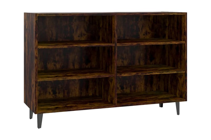 Skänk rökfärgad ek 103,5x35x70 cm spånskiva - Rökfärgad ek - Sideboard & skänk