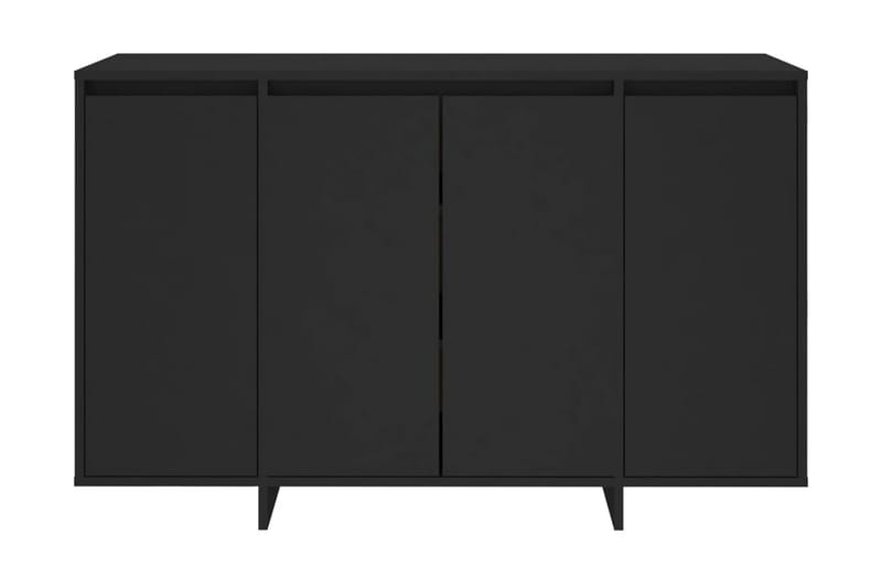 Skänk svart 120x41x75 cm spånskiva - Svart - Förvaring - Förvaringsmöbler - Sideboard & skänk