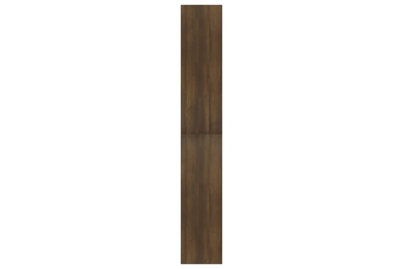 beBasic Bokhylla 5 hyllor brun ek 80x30x189 cm konstruerat trä - Brown - Bokhylla