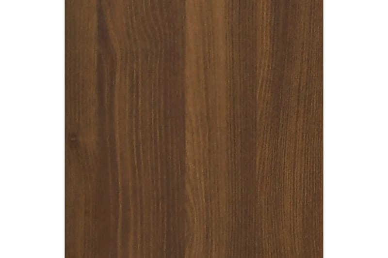 beBasic Bokhylla brun ek 100x33x70,5 cm konstruerat trä och stål - Brown - Bokhylla