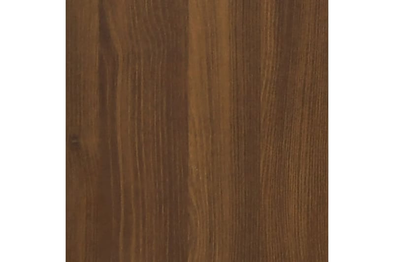 beBasic Bokhylla brun ek 40x33x100 cm konstruerat trä och stål - Brown - Bokhylla