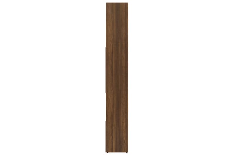 beBasic Bokhylla brun ek 67x24x161 cm konstruerat trä - Brown - Bokhylla