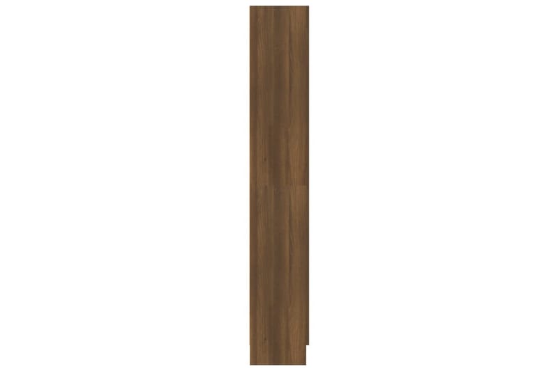 beBasic Bokhylla brun ek 82,5x30,5x185,5 cm konstruerat trä - Brown - Bokhylla