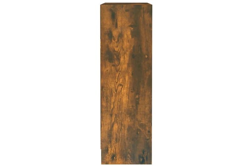 beBasic Bokhylla rökfärgad ek 60x24x74,5 cm konstruerat trä - Brown - Bokhylla