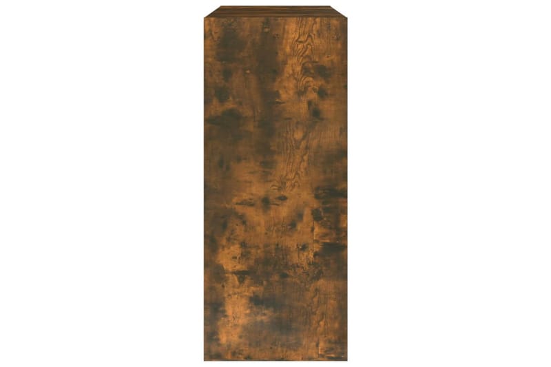 beBasic Bokhylla/rumsavdelare rökfärgad ek80x30x72 cm - Brown - Förvaring - Hylla - Bokhylla