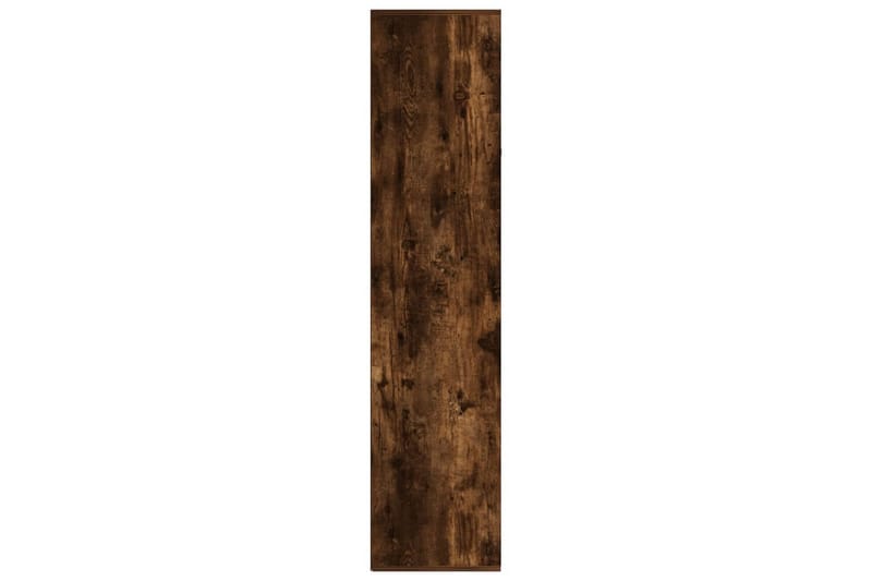 beBasic Bokhylla/skänk rökfärgad ek 66x30x130 cm konstruerat trä - Brown - Bokhylla
