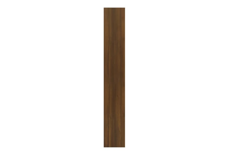 Bokhylla/rumsavdelare brun ek 40x30x198 cm - Brun - Bokhylla
