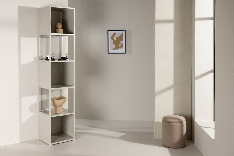 Buenos Bokhylla 40x40 cm Beige - Venture Home - Bokhylla