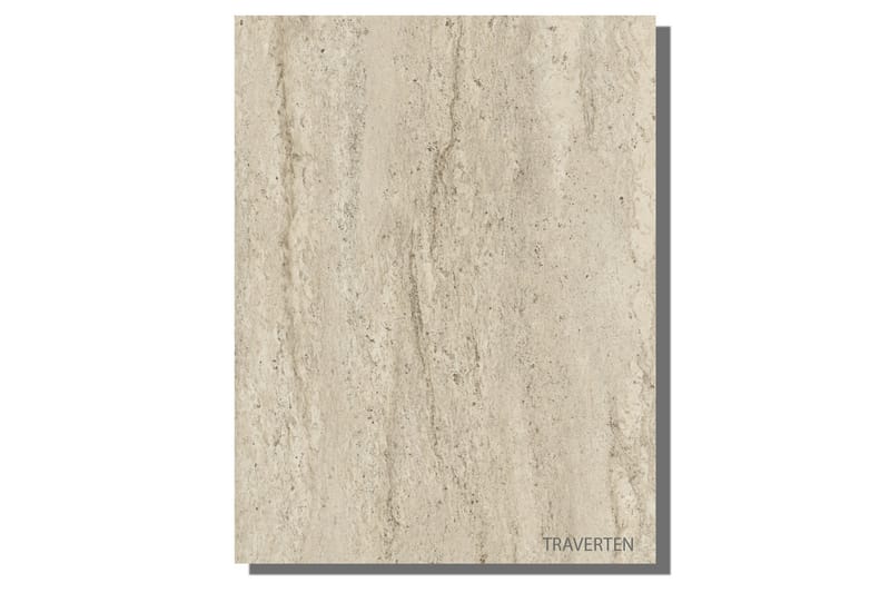 Sarmasik Bokhylla 124,8 cm - Beige - Förvaring - Hylla - Bokhylla