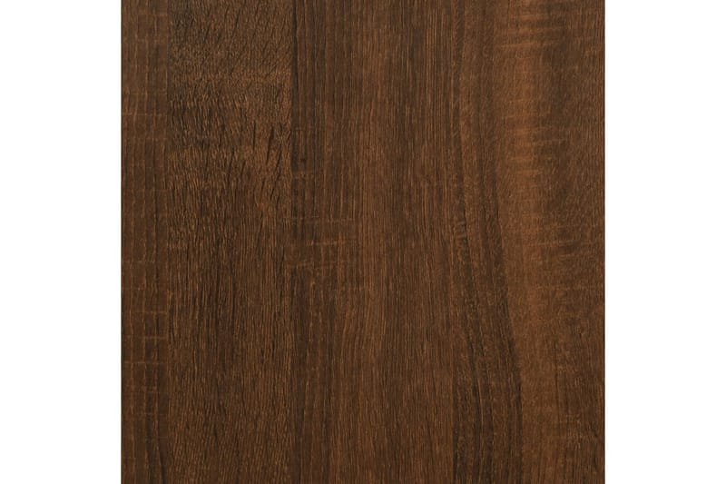 beBasic Garderob brun ek 80x52x180 cm konstruerat trä - Brown - Garderob & garderobssystem - Klädskåp & fristående garderob