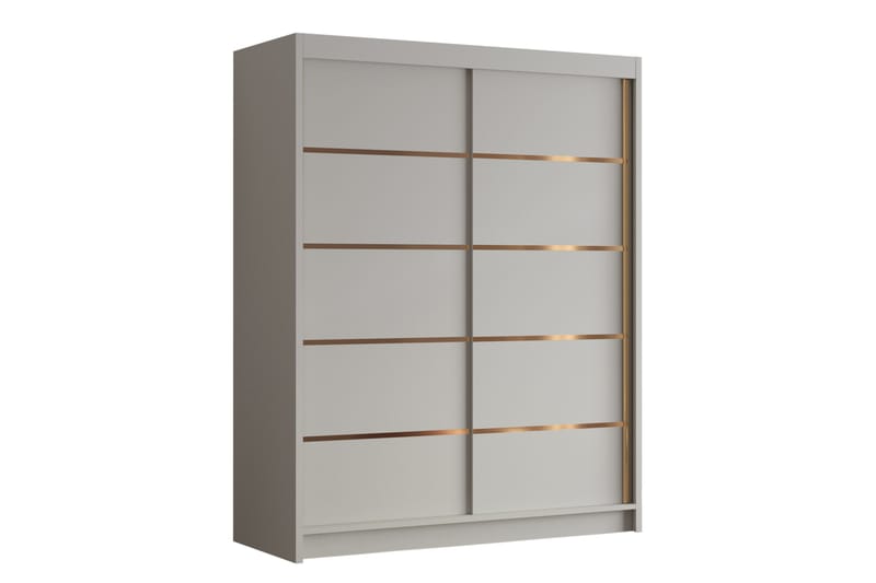 Emet Garderob 150x200 cm - Beige - Förvaring - Klädförvaring - Garderob & garderobssystem