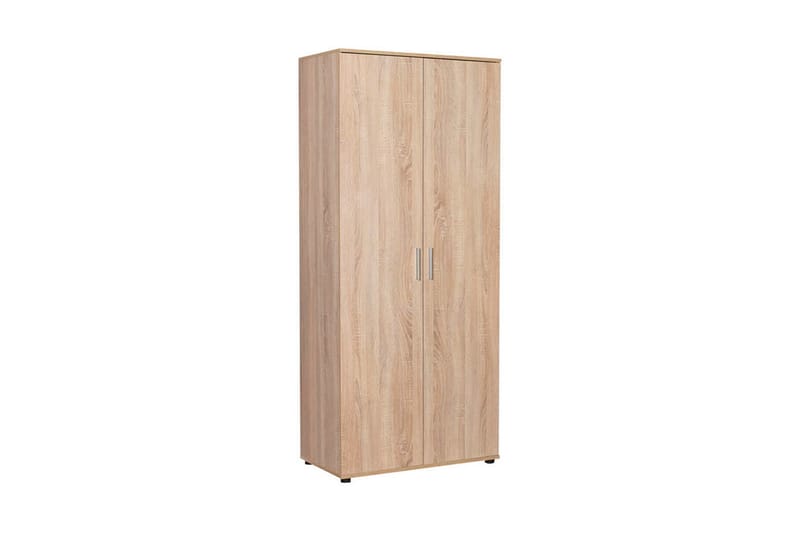 Garderob 80x187 cm - Natur - Garderob & garderobssystem - Barngarderob - Klädskåp & fristående garderob
