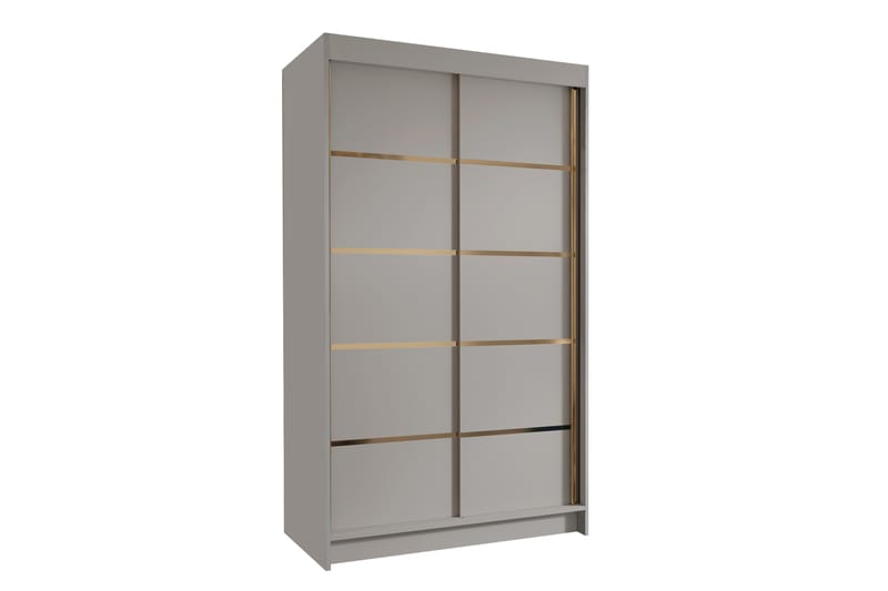 Narbonne Garderob 100x200 cm - Beige - Förvaring - Klädförvaring - Garderob & garderobssystem