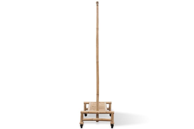 Klädställning i bambu - Brun - Klädhängare vägg - Klädhängare - Kroklist & Klädkrokar