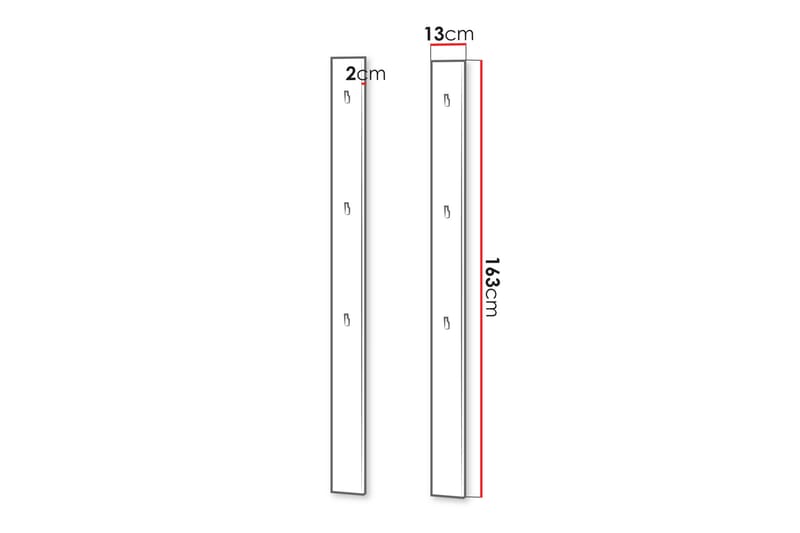 Simply Klädhängare 13 cm - Grå - Förvaring - Klädförvaring - Klädhängare