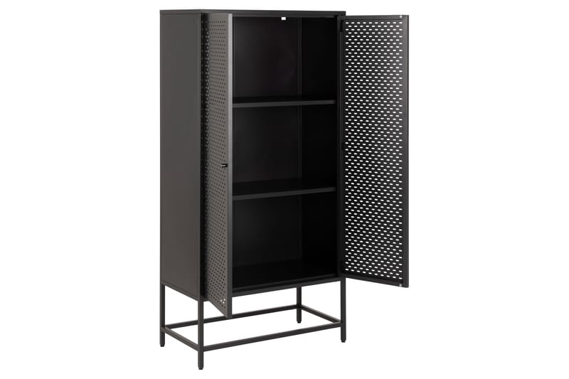 Crabtree Highboard - Svart - Förvaring - Skåp - Förvaringsskåp