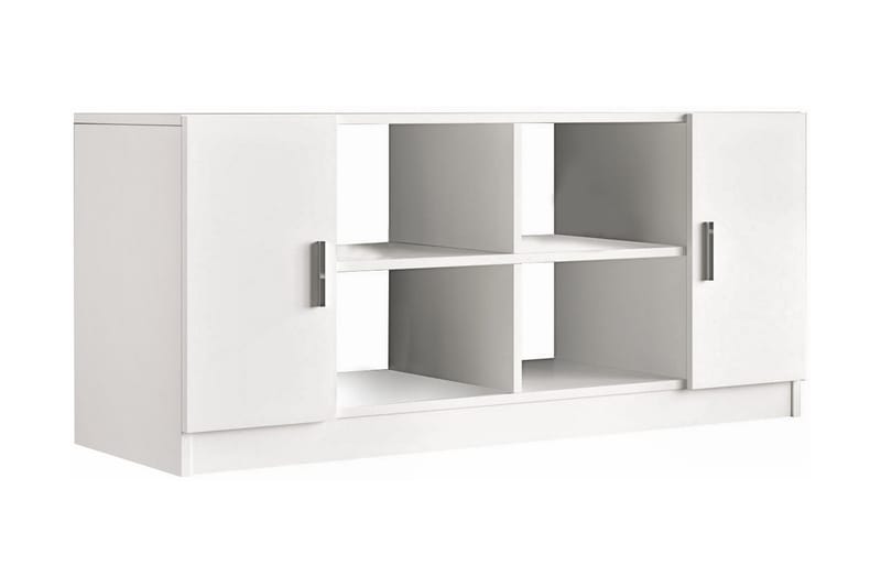 Barrock Highboard 46x140 cm - Vit - Förvaringsskåp