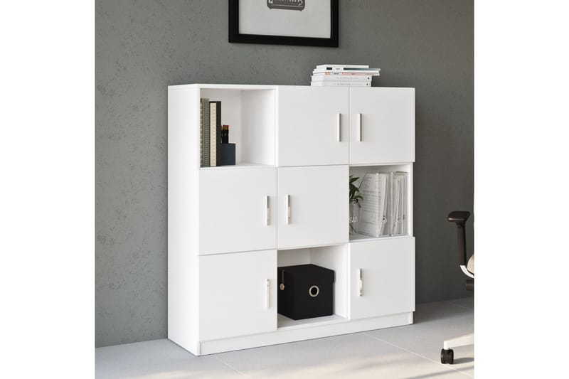 Celtigar Highboard 38x120 cm - Vit - Förvaringsskåp