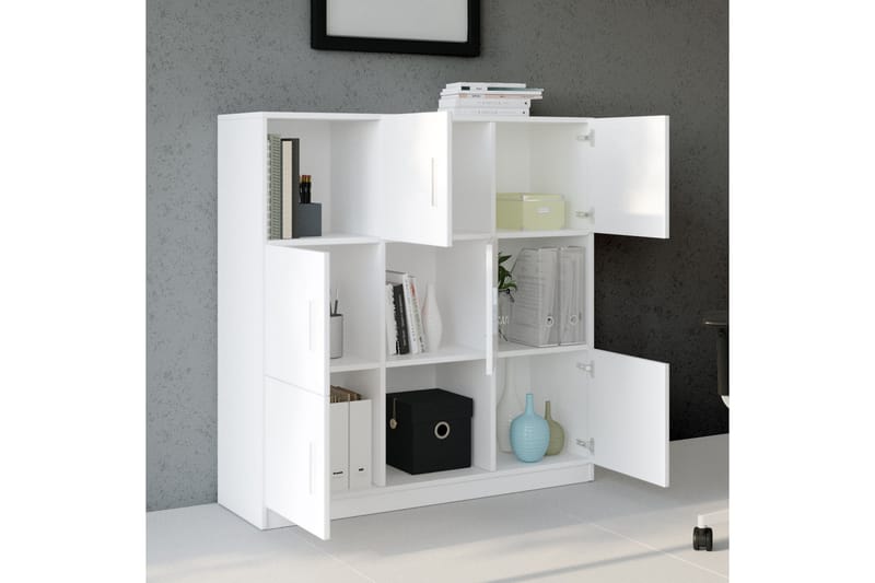 Celtigar Highboard 38x120 cm - Vit - Förvaringsskåp