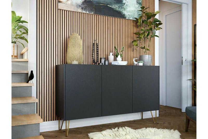 Klinkerville Highboard - Grafitgrå - Förvaringsskåp