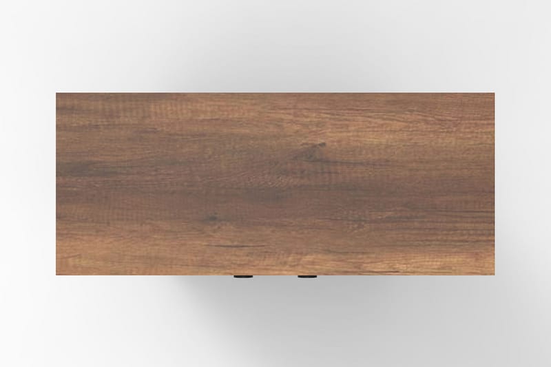 Numandro Highboard 40x96 cm - Teak/Antracit - Förvaringsskåp