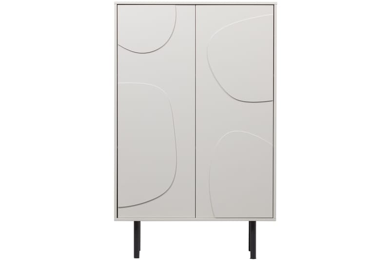 Popinder Highboard - Beige - Förvaringsskåp