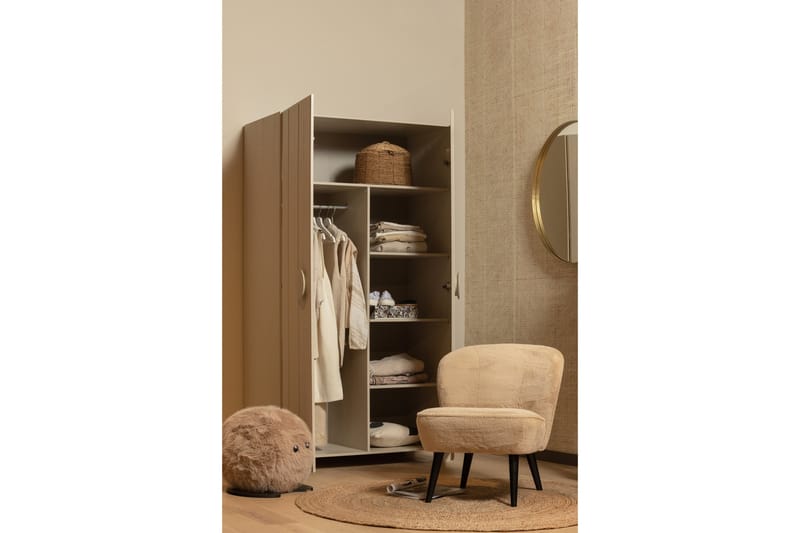 Ragini Highboard - Beige - Förvaringsskåp