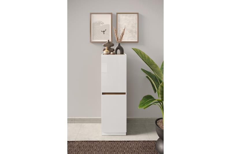 Fantasy Highboard 54x170 cm - Mässing - Förvaringsskåp