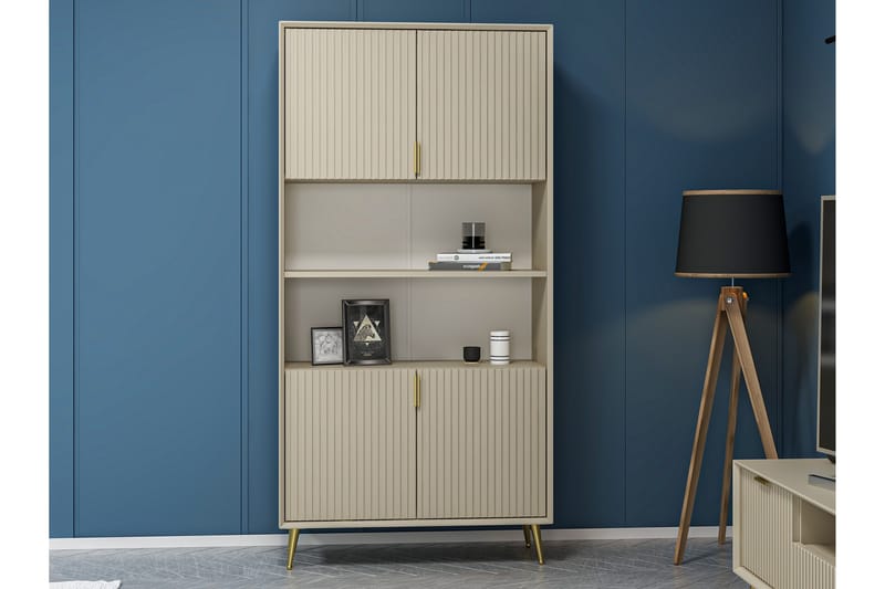 Luxe Highboard - Sandsten - Förvaring - Skåp - Förvaringsskåp