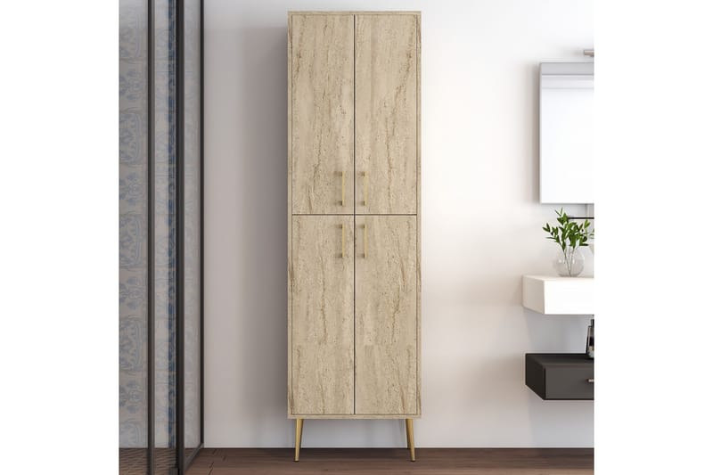 Retzow Highboard - Beige - Förvaring - Skåp - Förvaringsskåp