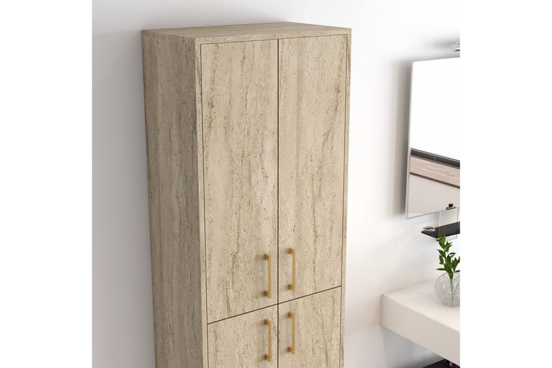 Retzow Highboard - Beige - Förvaring - Skåp - Förvaringsskåp