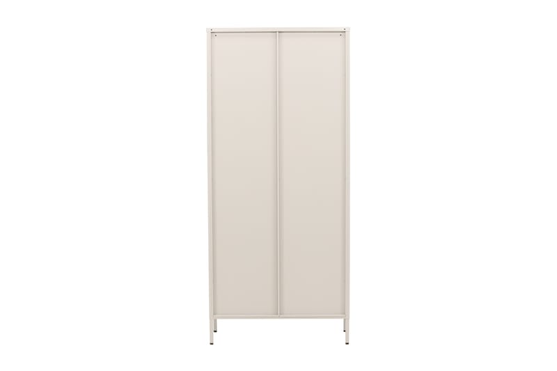 Lima Vitrinskåp 80x180 cm - Beige - Förvaring - Skåp - Vitrinskåp