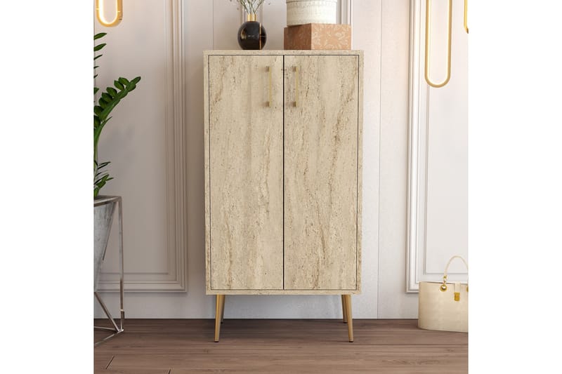 Babice Skoskåp 60 cm - Beige - Förvaring - Skoförvaring - Skoskåp