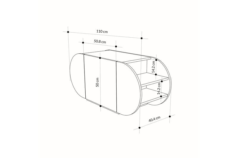 Pozy Skoskåp 110 cm - Svart - Förvaring - Skoförvaring - Skoskåp