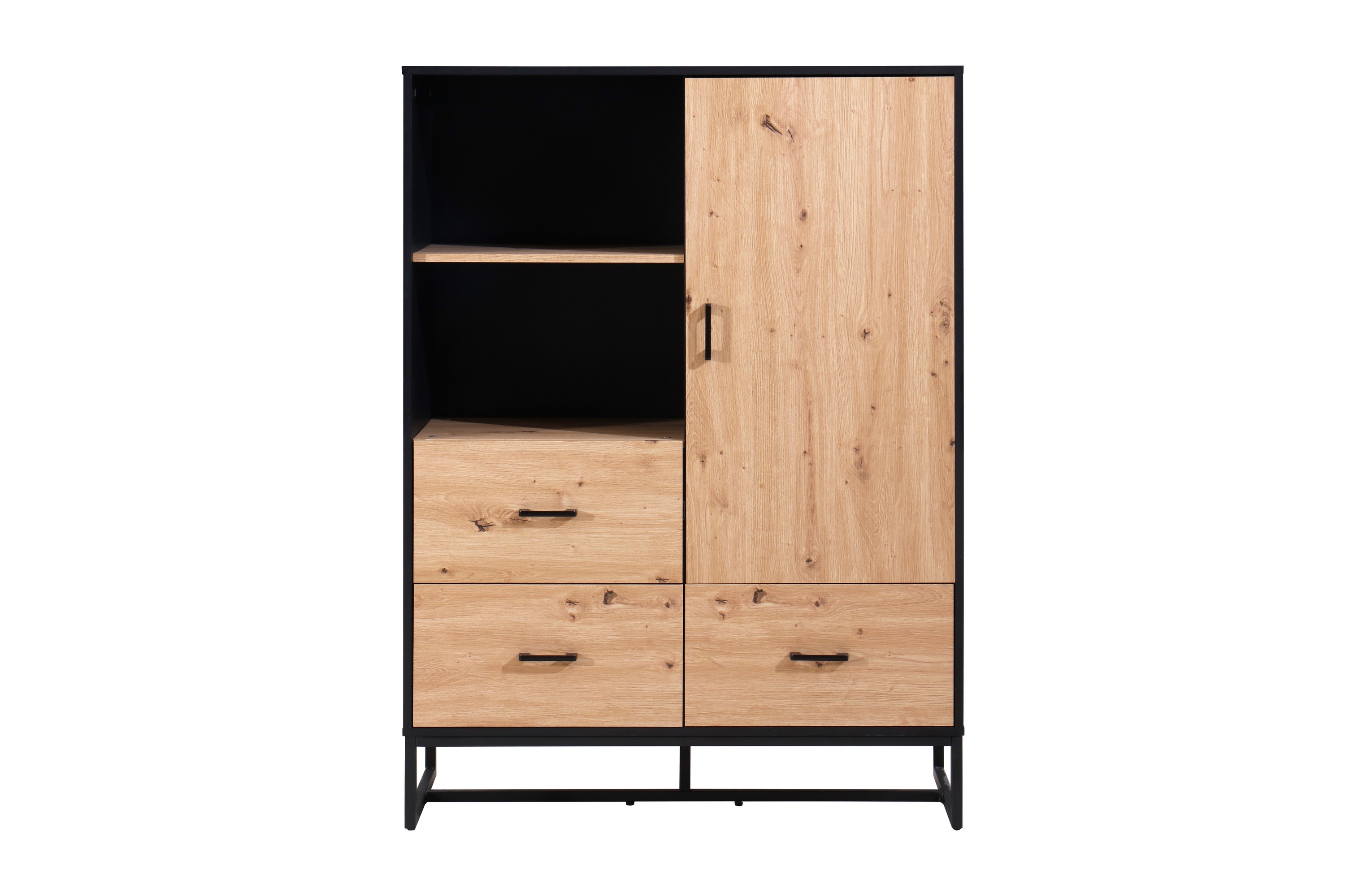 REA/Black Friday Nanterre Sideboard 40x120 cm - Svart/Brun & skänk Brun,Svart Trä