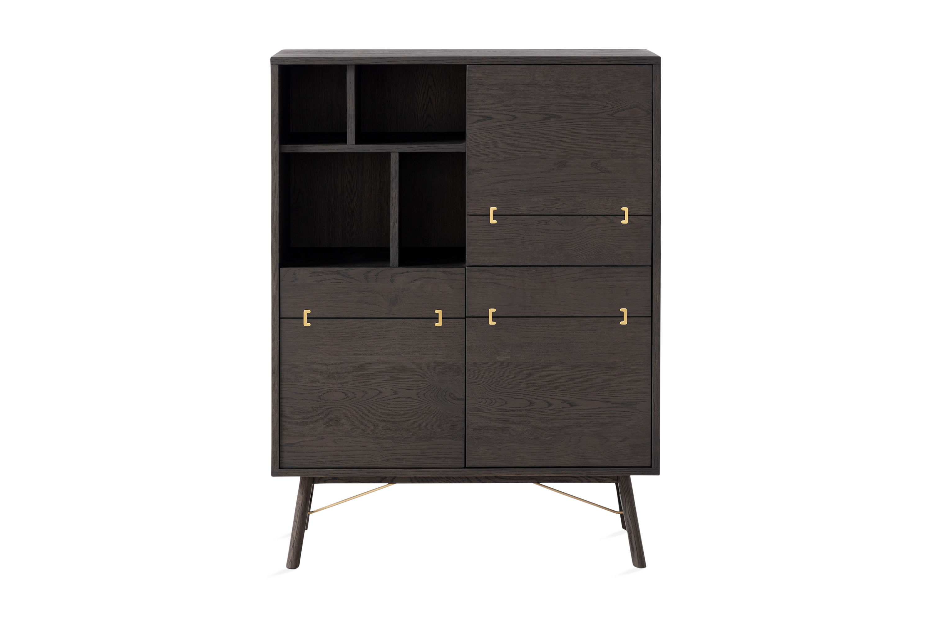 REA/Black Friday Pioche Sideboard 93x45 cm Massiv Ek - Brun & skänk Trä