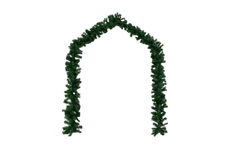 Julgirlanger 4 st grön 270 cm PVC - Grön - Festdekoration - Nyårsdekoration - Girlang - Dekoration & inredningsdetaljer