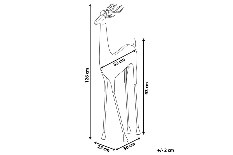 Takala Figur Ren - Keramik/Guld - Inredning - Dekoration & inredningsdetaljer