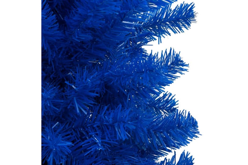 Plastgran med fot blå 120 cm PVC - Plastgran