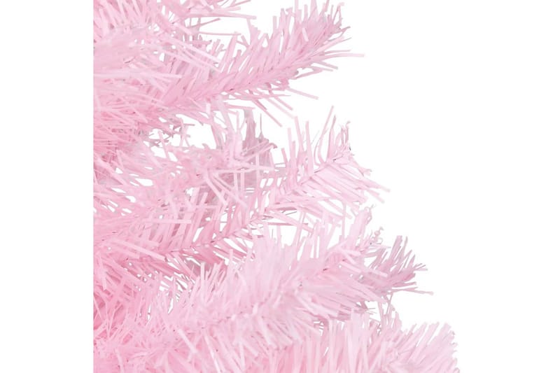Plastgran med stativ rosa 120 cm PVC - Plastgran