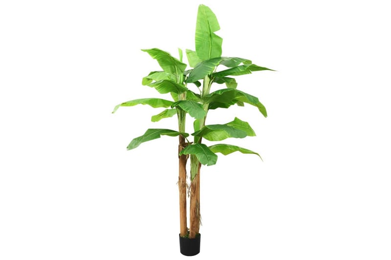 Konstgjort bananträd i kruka 285 cm grön - Grön - Balkongblommor - Konstgjorda växter & plastväxter