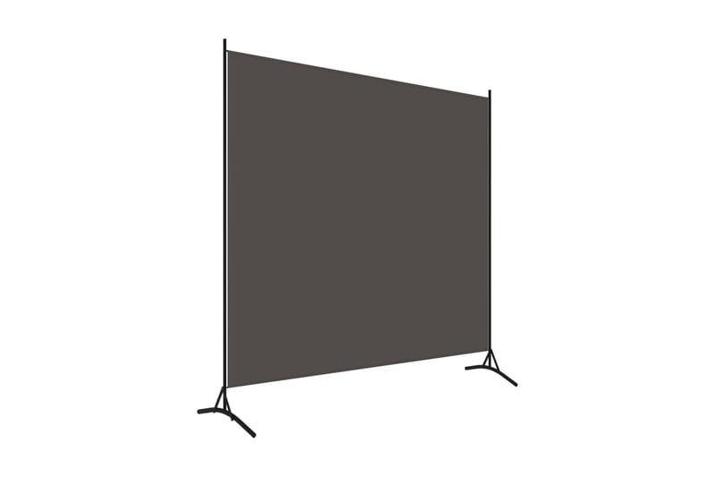 Rumsavdelare 1 panel antracit 175x180 cm - Grå - Skärmvägg - Rumsavdelare