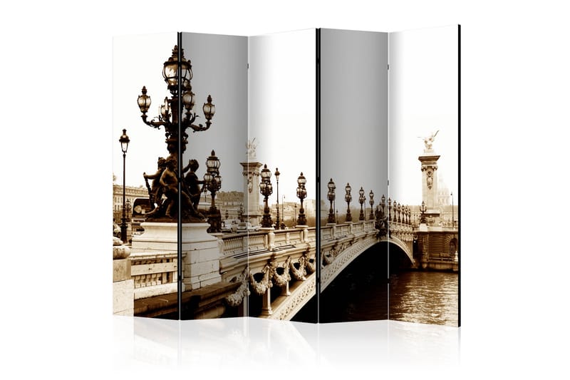 Rumsavdelare - Alexander III Bridge, Paris II 225x172 - Artgeist sp. z o. o. - Vikskärm - Rumsavdelare