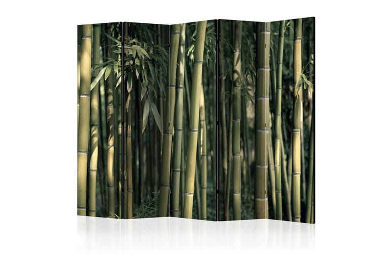 Rumsavdelare - Bamboo Exotic II 225x172 - Artgeist sp. z o. o. - Vikskärm - Rumsavdelare
