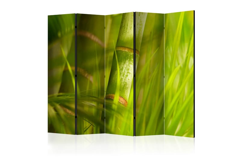 Rumsavdelare Bamboo - Nature Zen II 225x172 cm - Artgeist sp. z o. o. - Vikskärm - Rumsavdelare