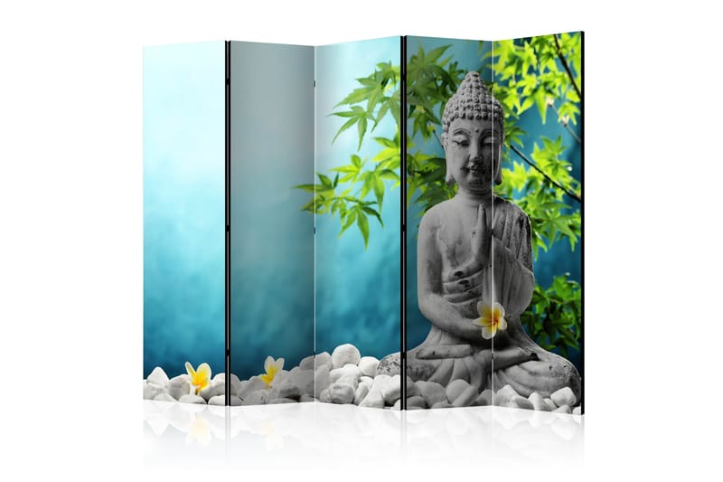 Rumsavdelare - Buddha: Beauty of Meditation II 225x172 - Artgeist sp. z o. o. - Vikskärm - Rumsavdelare
