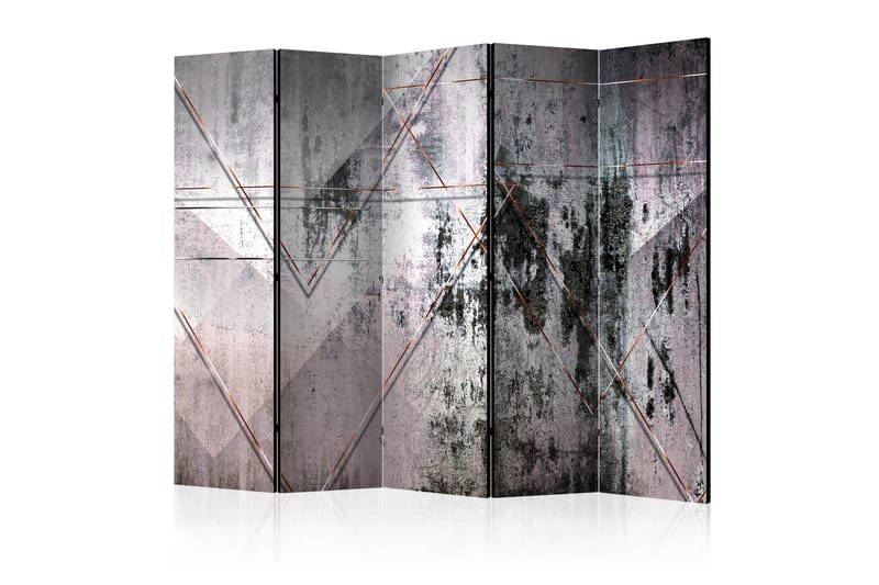 Rumsavdelare Geometric Wall II 225x172 cm - Artgeist sp. z o. o. - Vikskärm - Rumsavdelare