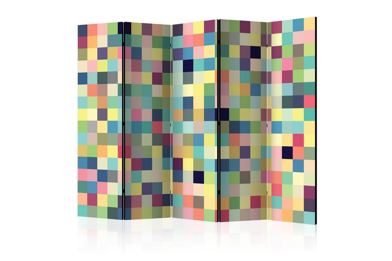 Rumsavdelare Millions of Colors II 225x172 cm - Artgeist sp. z o. o. - Vikskärm - Rumsavdelare