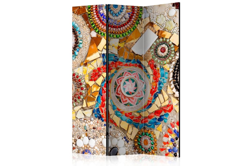Rumsavdelare - Moroccan Mosaic  135x172 - Artgeist sp. z o. o. - Vikskärm - Rumsavdelare